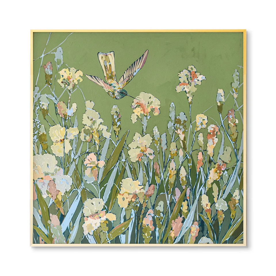 Lilt of Green by Emma Carr by Emma Carr — curated Urban Garden print for King Interiors
