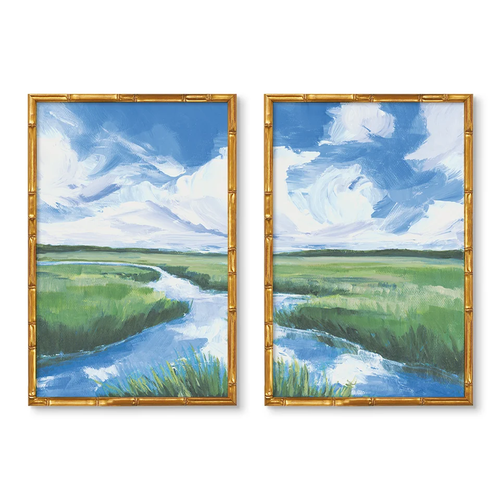 Along the Way Split by Katy Neely by Katy Neely — curated Urban Garden print for King Interiors