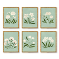 Freshly Picked Set of 6 by Haley Knighten by Haley Knighten — curated Urban Garden print for King Interiors