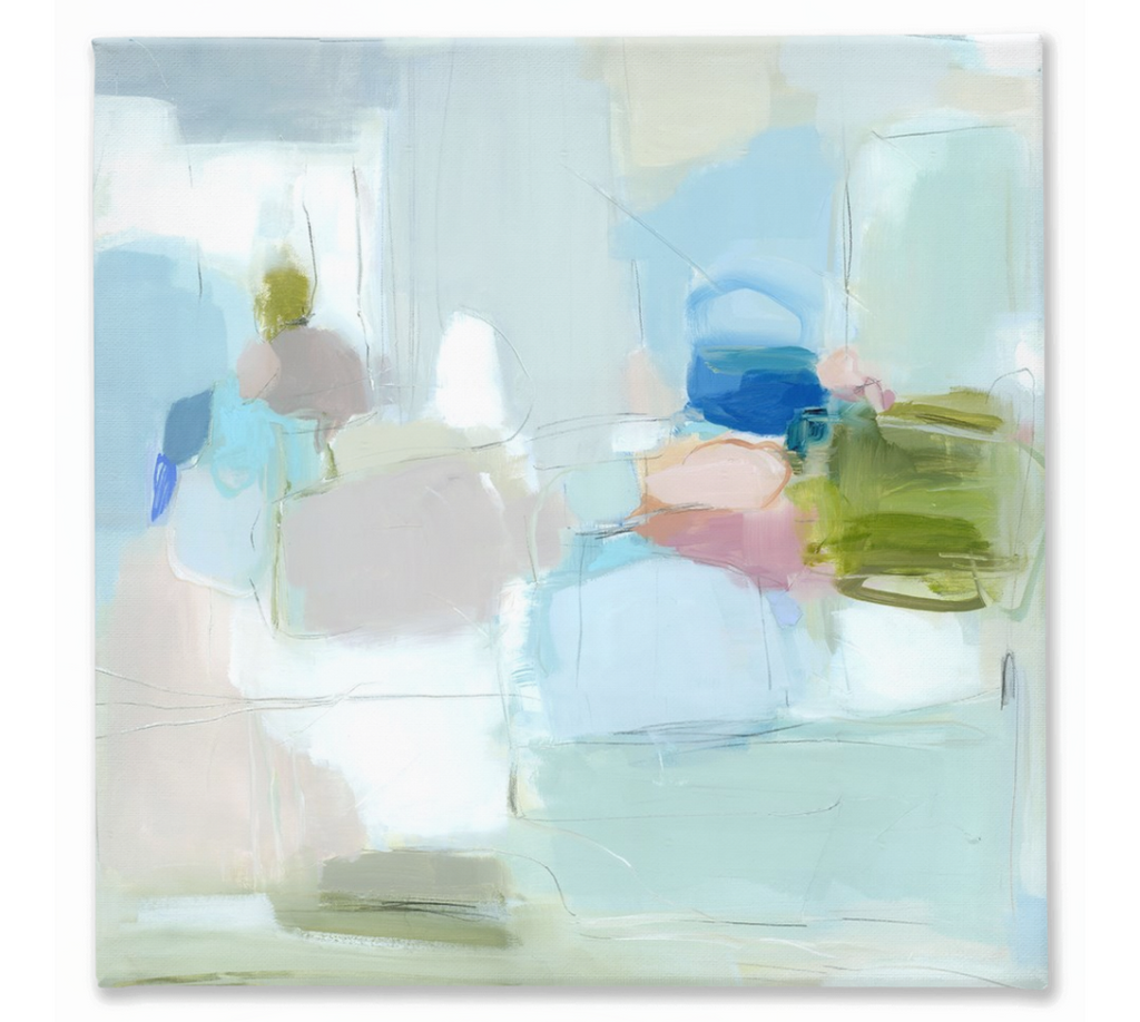 "Breaking Even" canvas