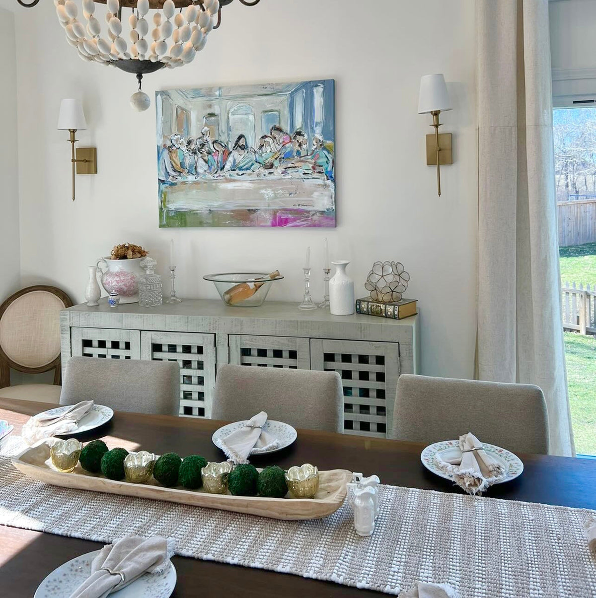 "Legacy Meal II" on canvas