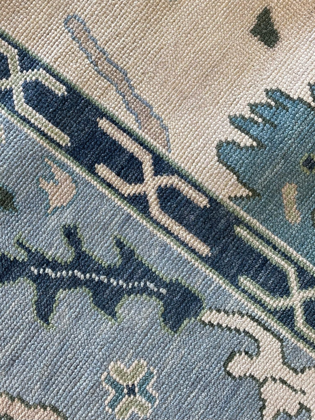 Brunswick modern Oushak rug by Milagro Collective