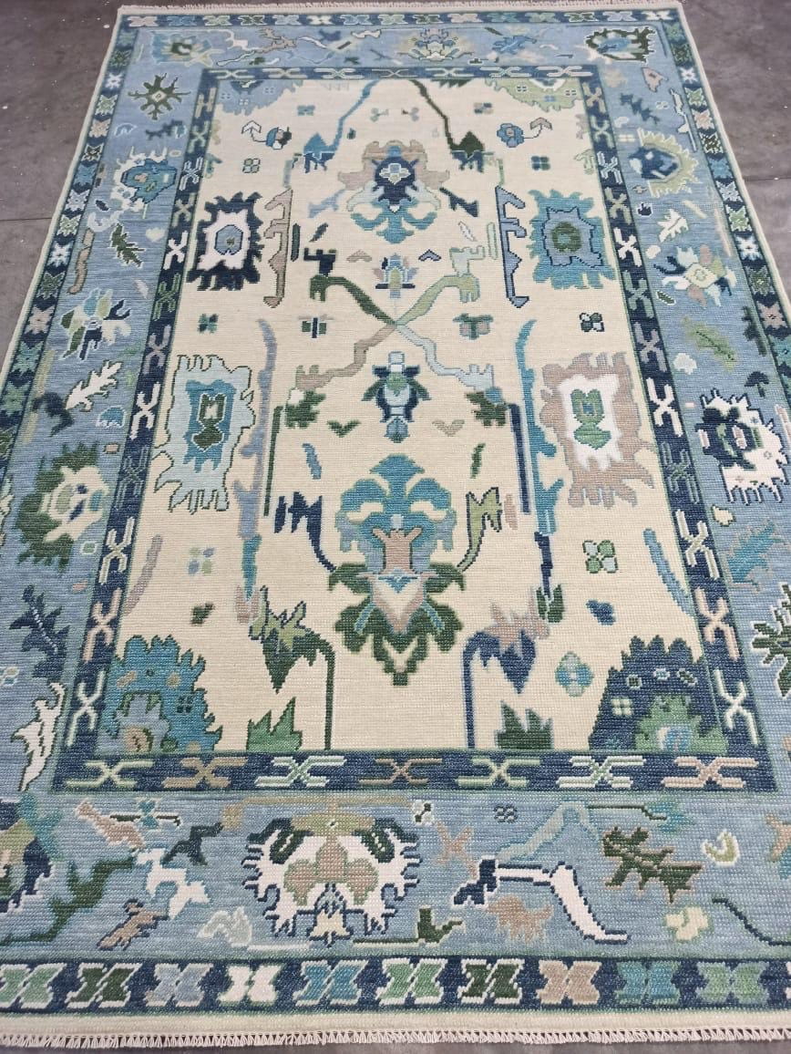 Brunswick modern Oushak rug by Milagro Collective