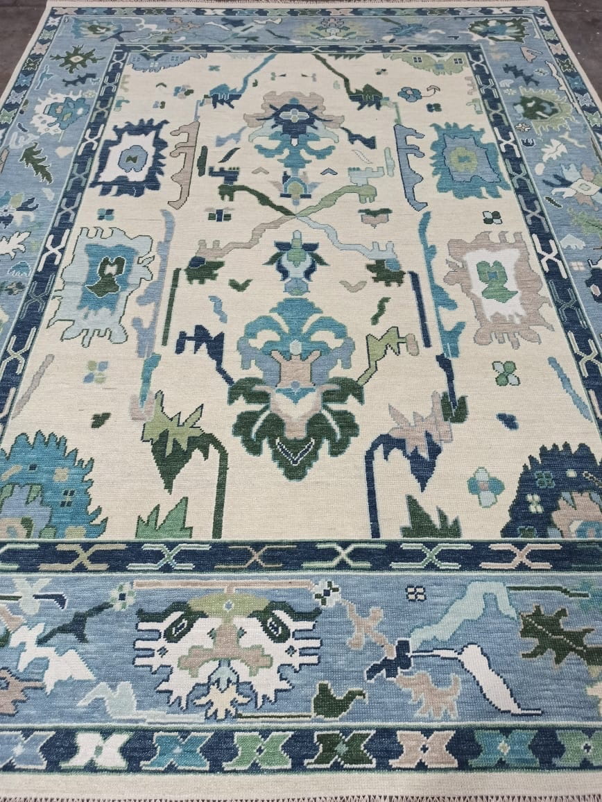 Brunswick modern Oushak rug by Milagro Collective