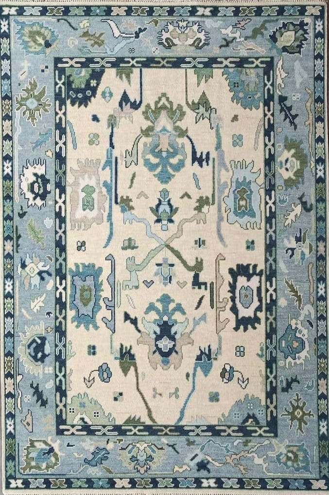 Brunswick modern Oushak rug by Milagro Collective