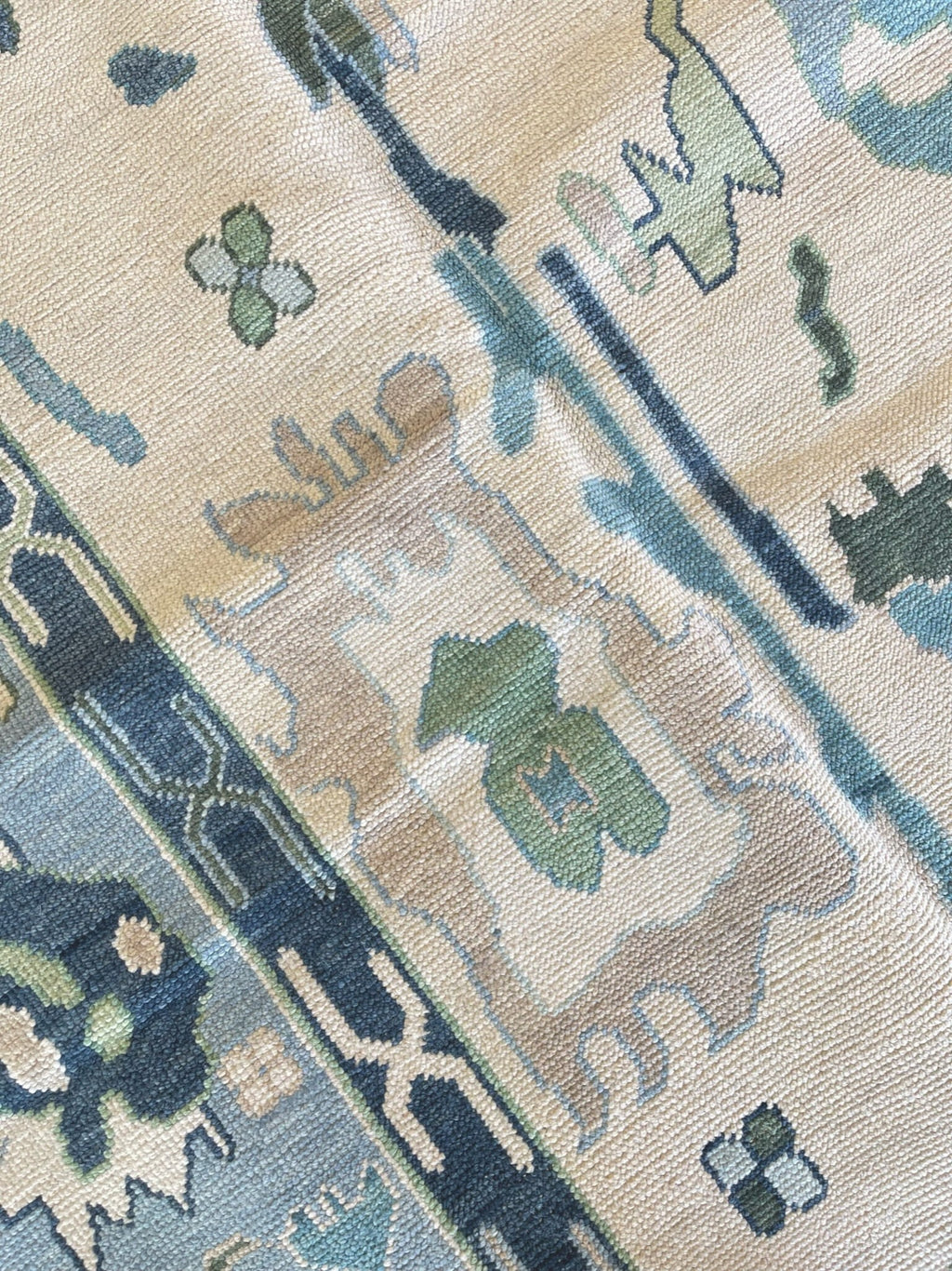 Brunswick modern Oushak rug by Milagro Collective