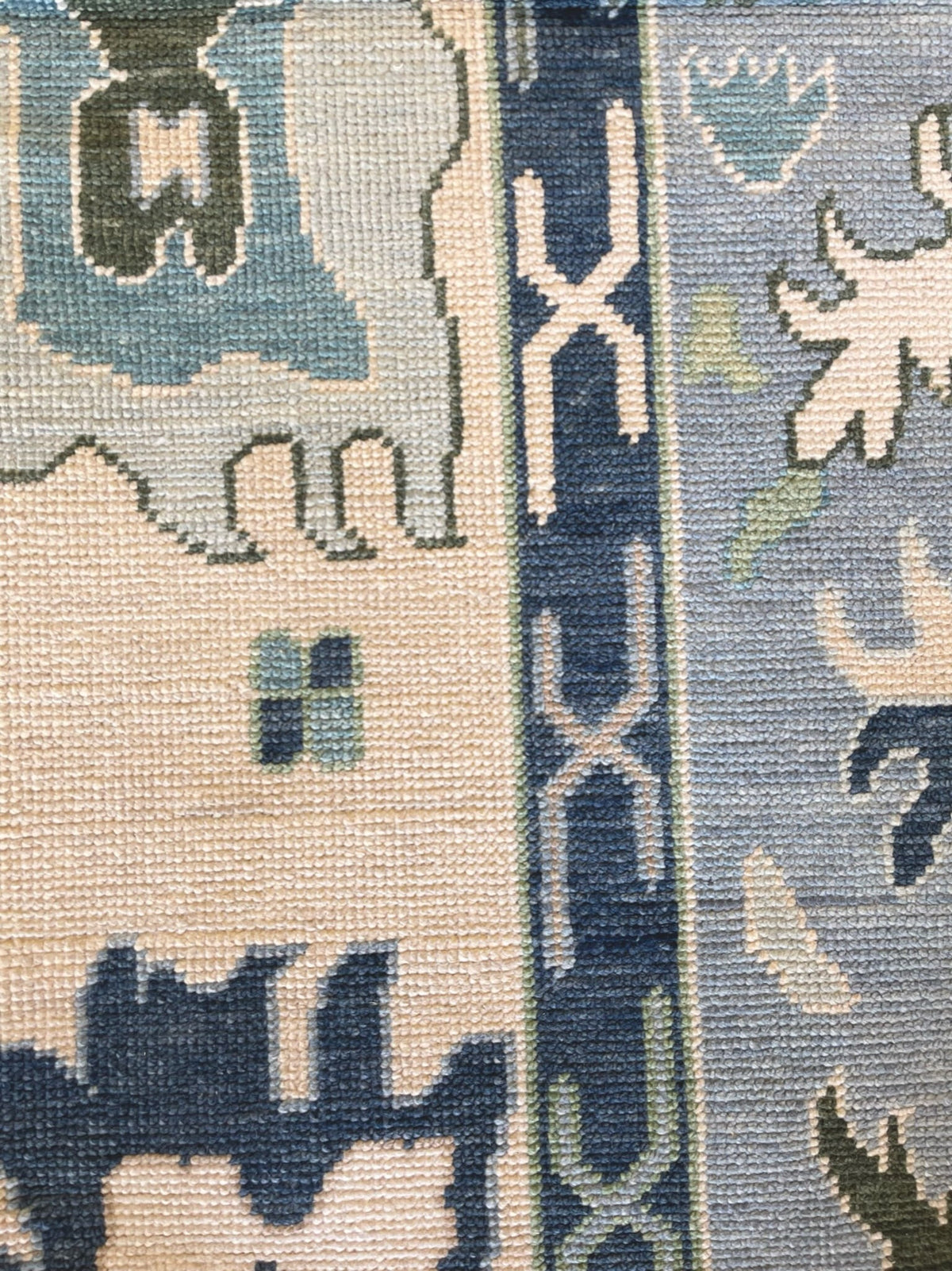 Brunswick modern Oushak rug by Milagro Collective