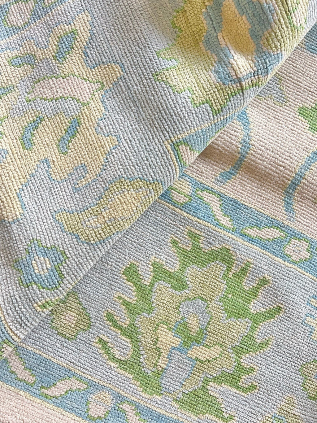 Collins modern Oushak rug by Milagro Collective