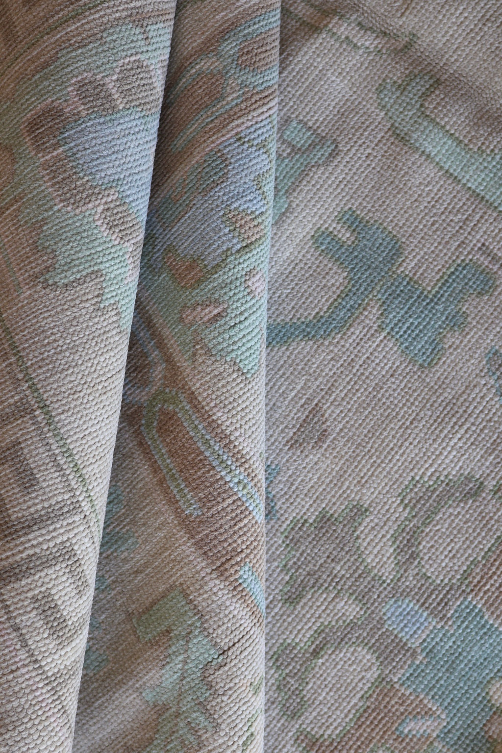 Harrison modern Oushak rug by Milagro Collective