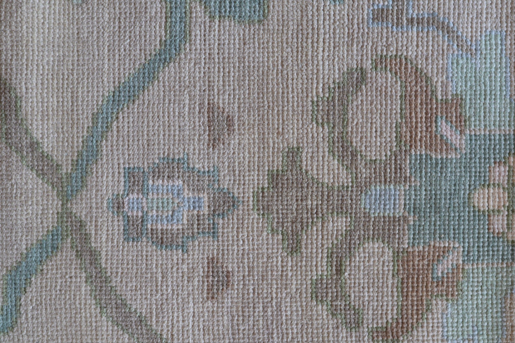 Harrison modern Oushak rug by Milagro Collective