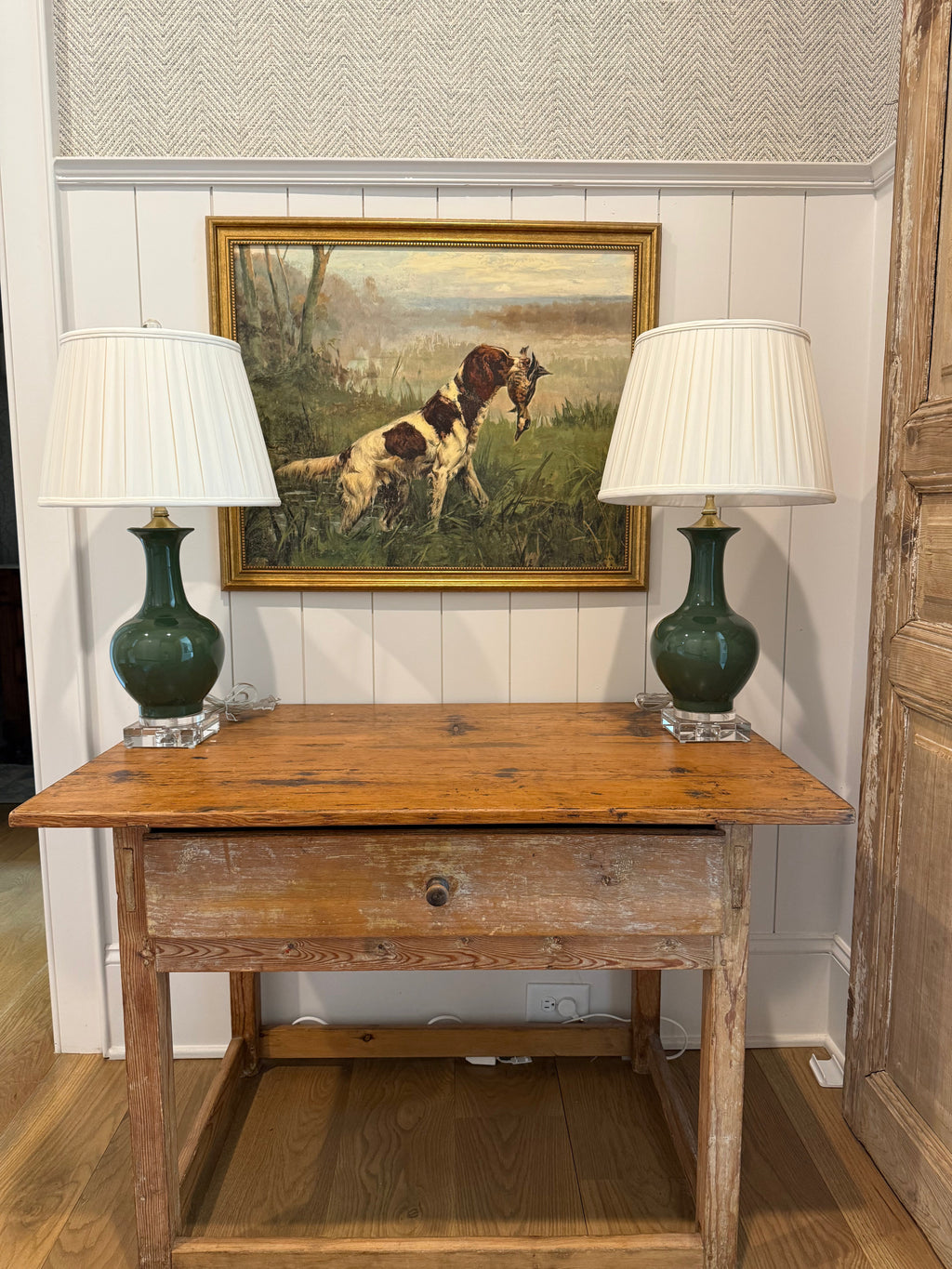 LOTTIE LAMP  - PINE GREEN