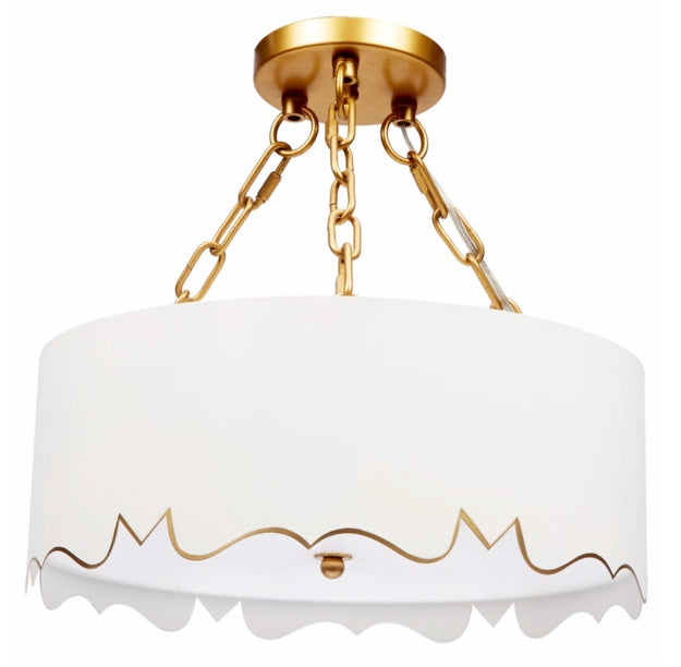KIRBY PENDANT - WHITE