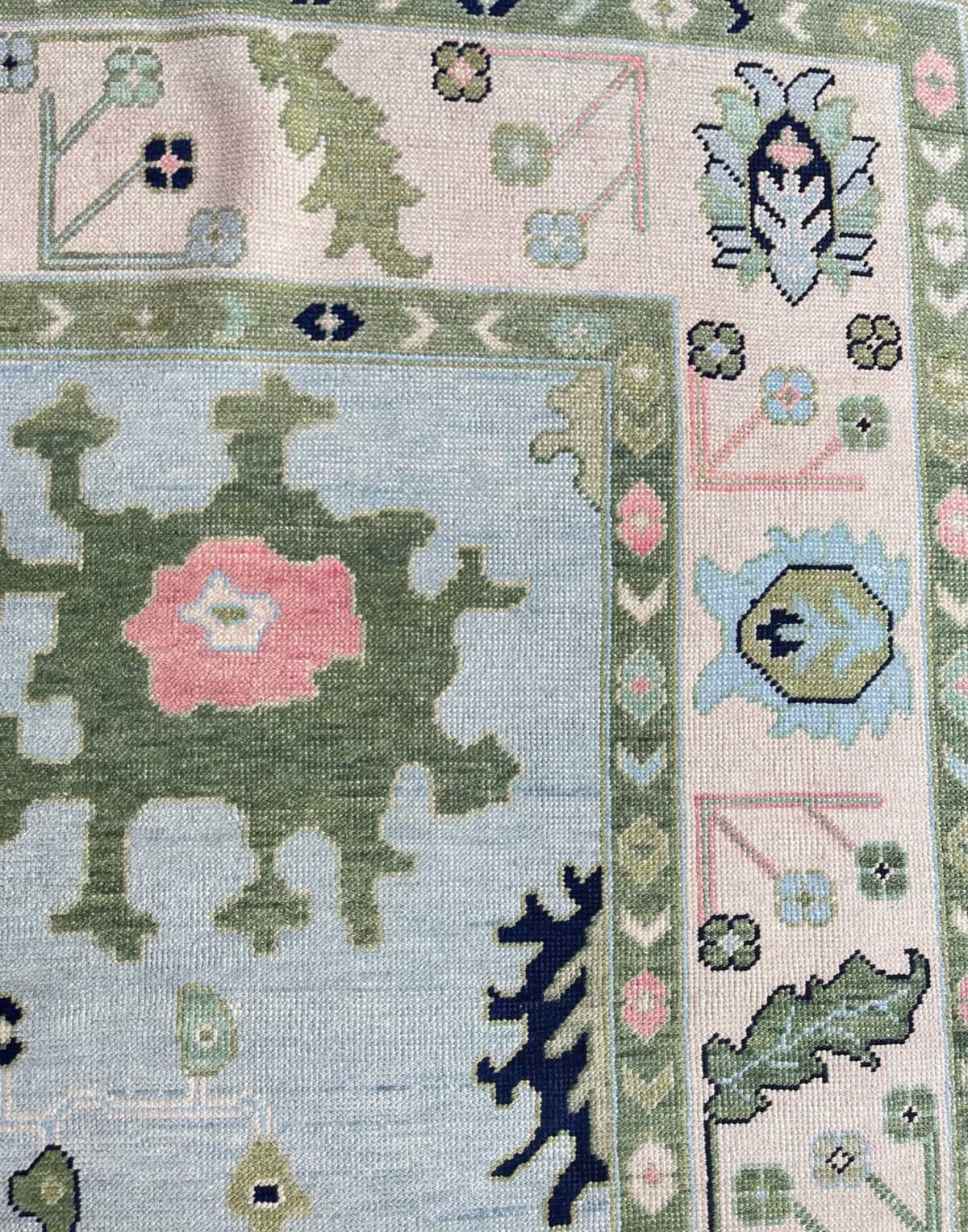 Kendall modern Oushak rug by Milagro Collective
