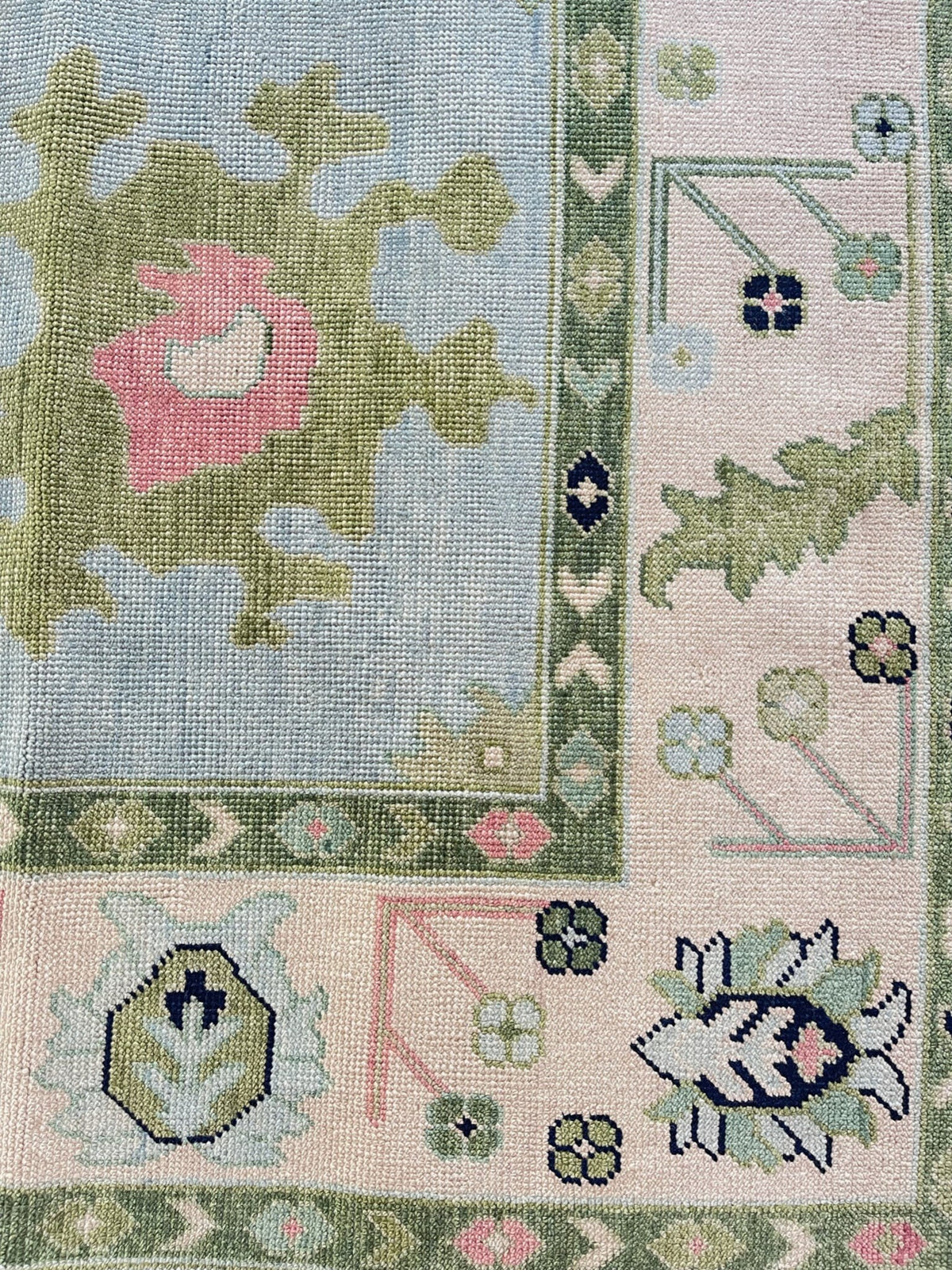 Kendall modern Oushak rug by Milagro Collective