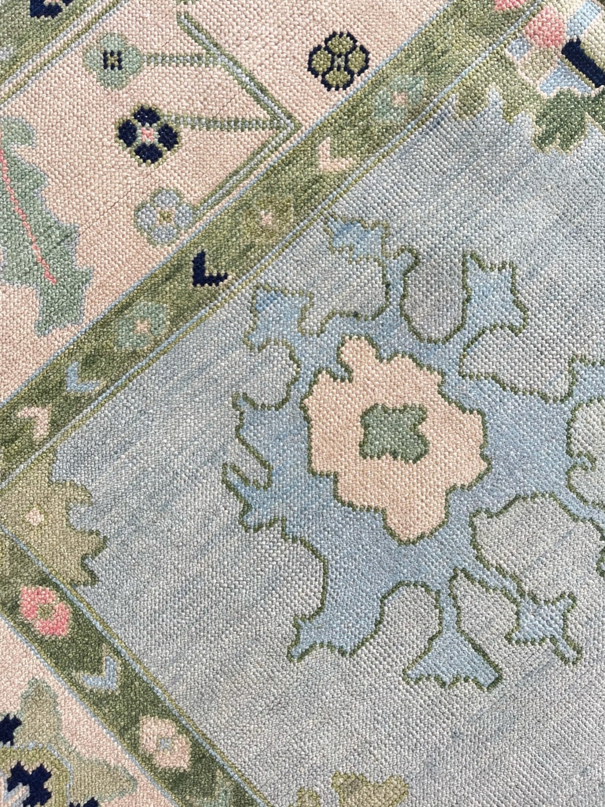 Kendall modern Oushak rug by Milagro Collective