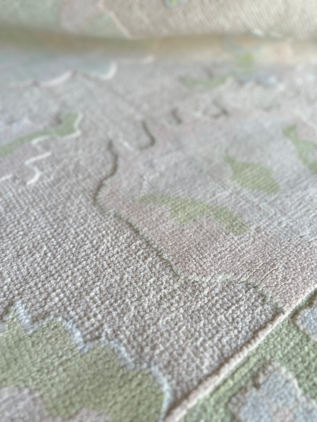 Lane modern Oushak rug by Milagro Collective