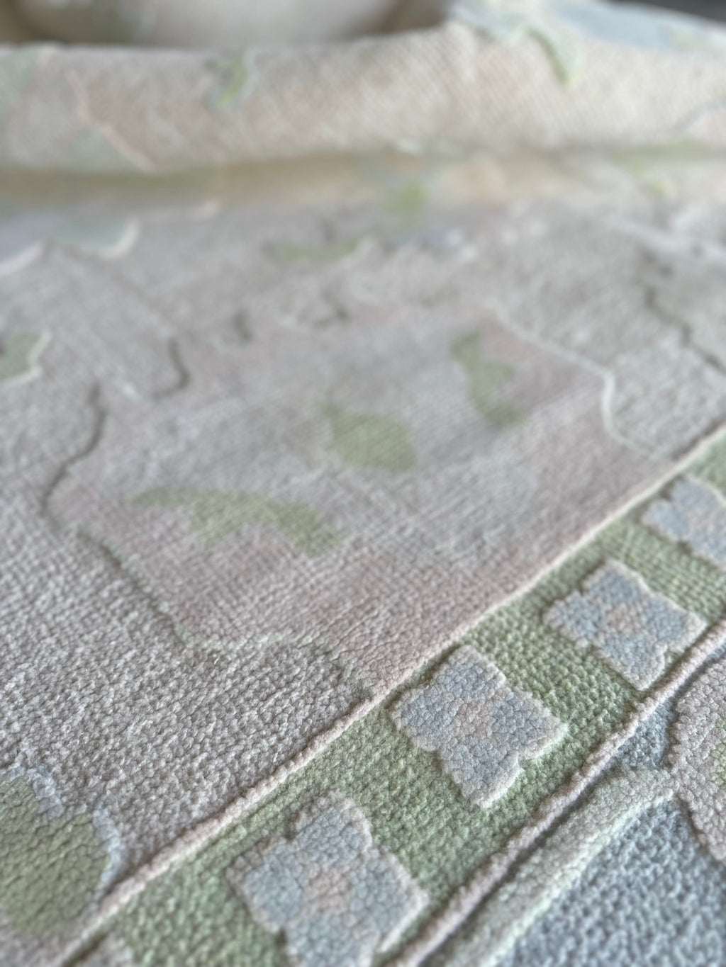 Lane modern Oushak rug by Milagro Collective