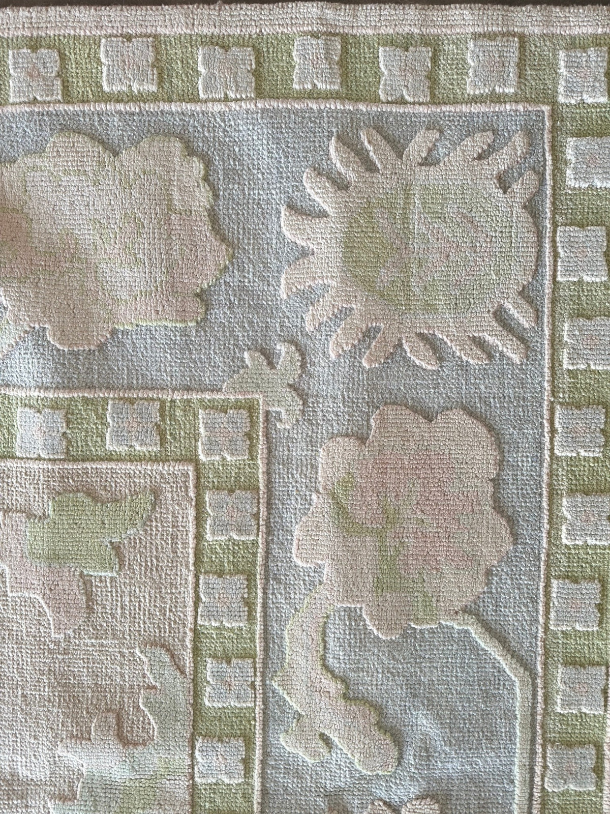 Lane modern Oushak rug by Milagro Collective