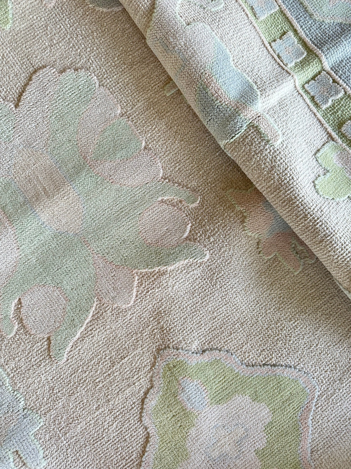 Lane modern Oushak rug by Milagro Collective