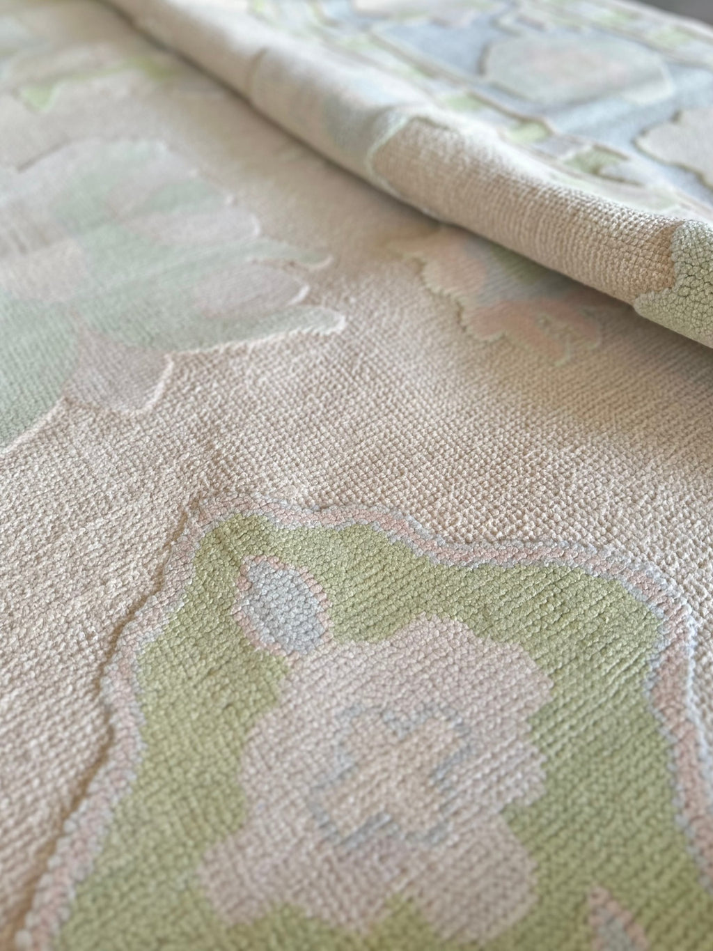 Lane modern Oushak rug by Milagro Collective