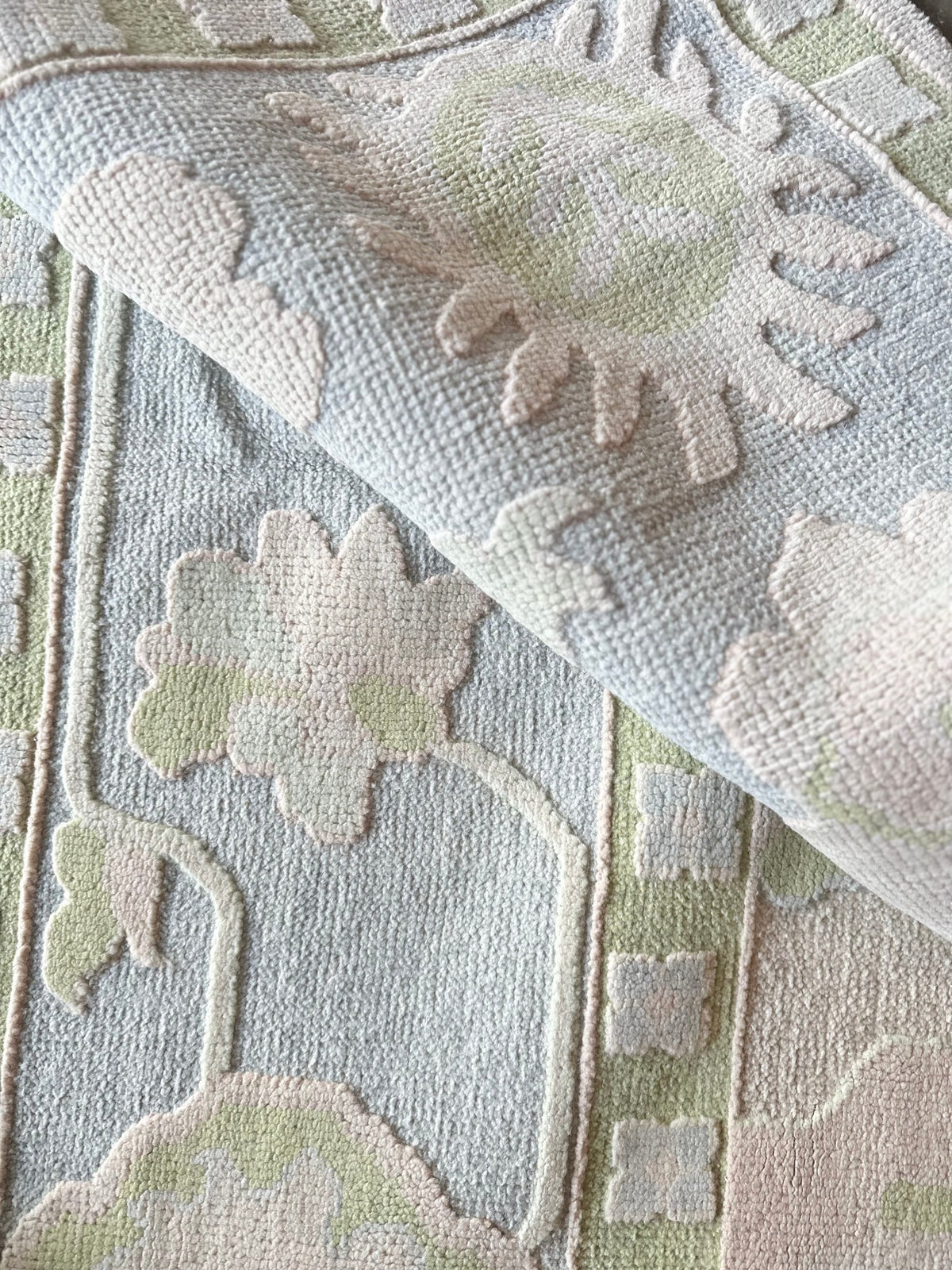 Lane modern Oushak rug by Milagro Collective