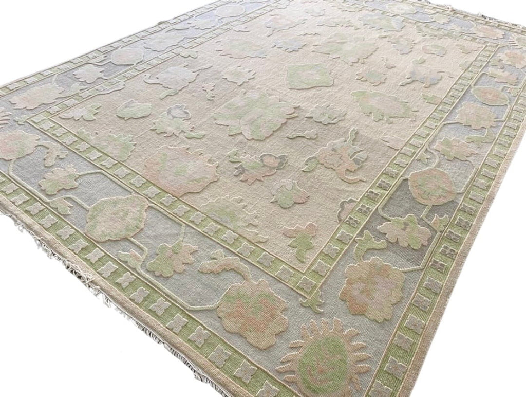 Lane modern Oushak rug by Milagro Collective