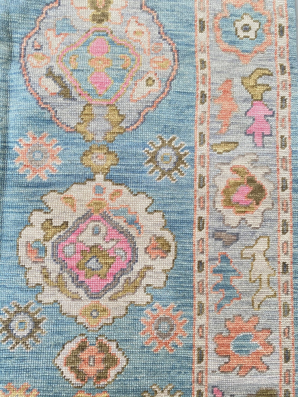 Lawson modern Oushak rug by Milagro Collective