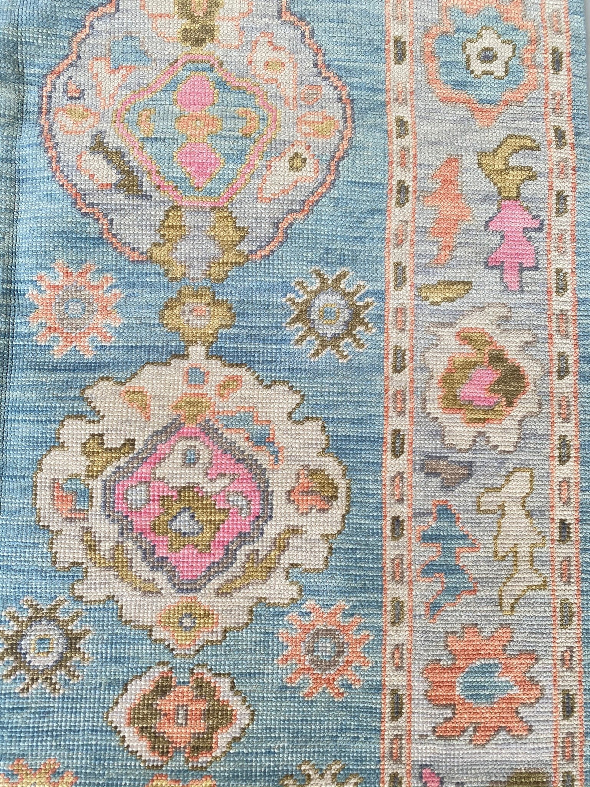 Lawson modern Oushak rug by Milagro Collective
