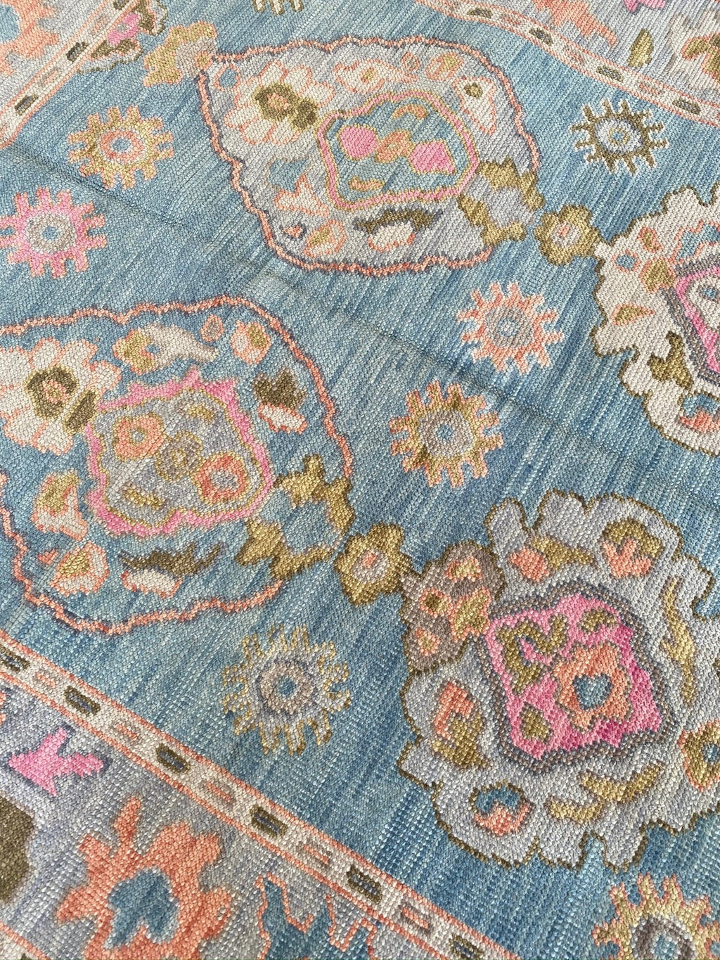Lawson modern Oushak rug by Milagro Collective