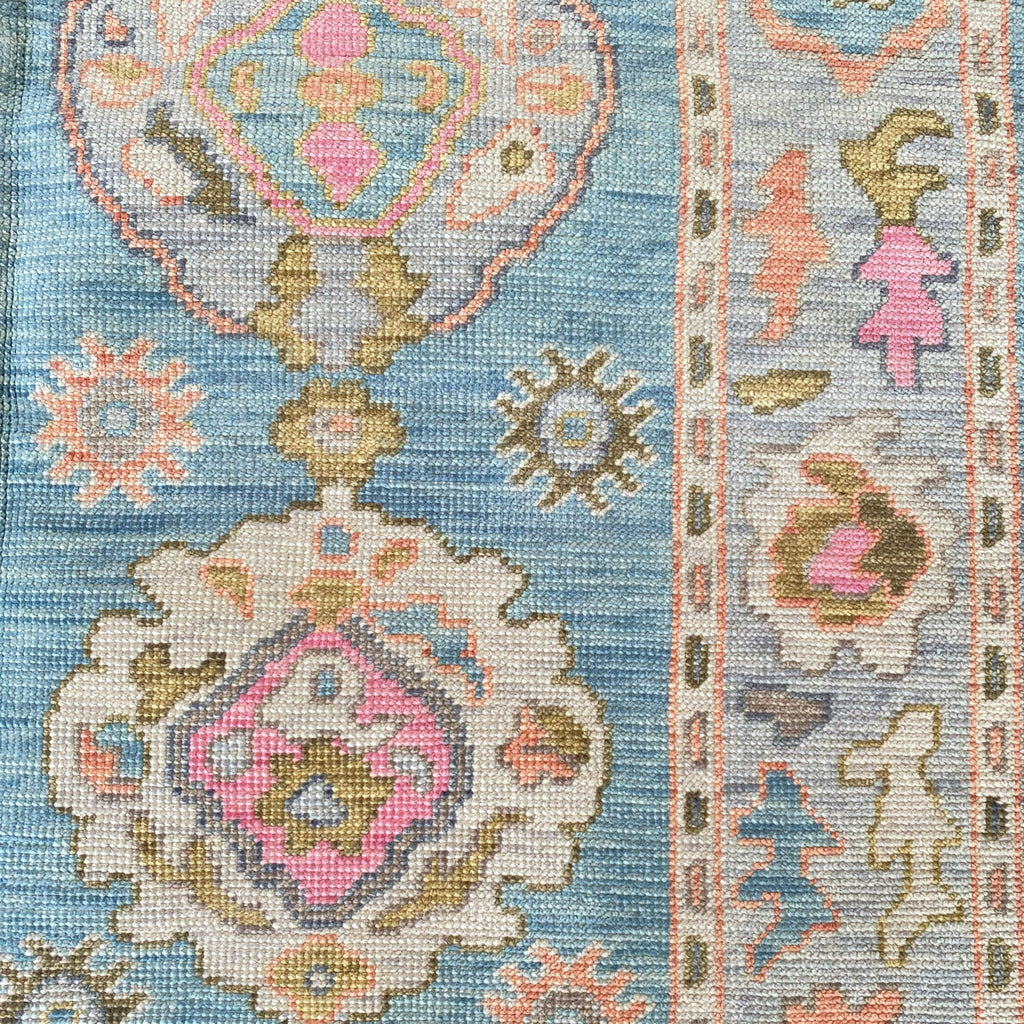 Lawson modern Oushak rug by Milagro Collective