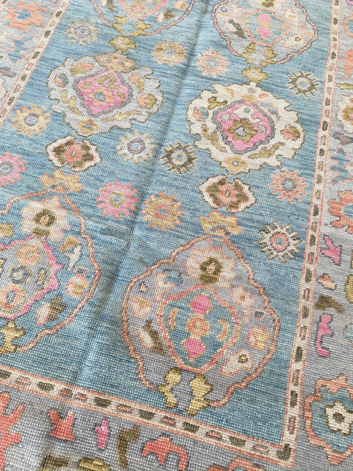 Lawson modern Oushak rug by Milagro Collective
