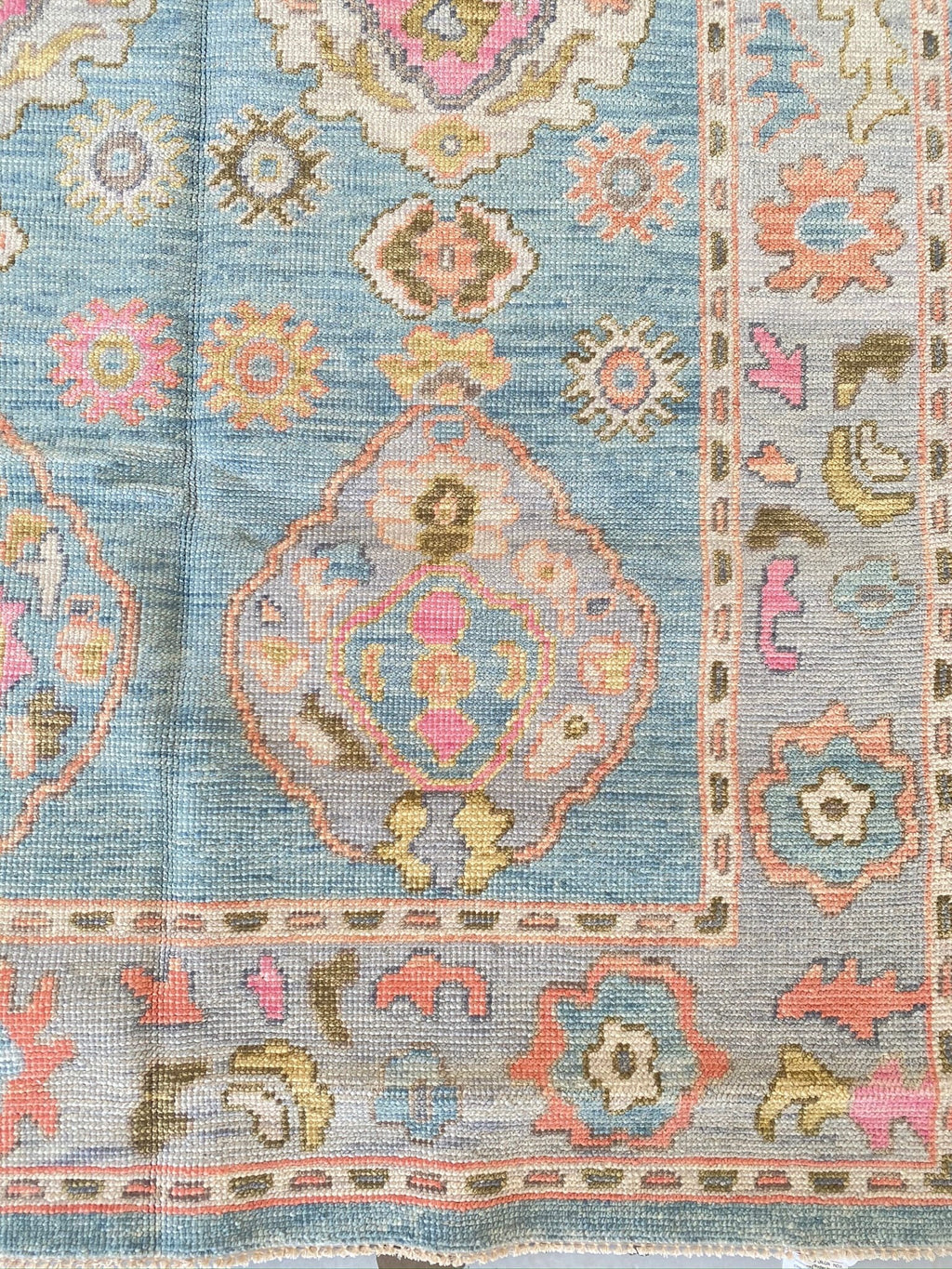 Lawson modern Oushak rug by Milagro Collective