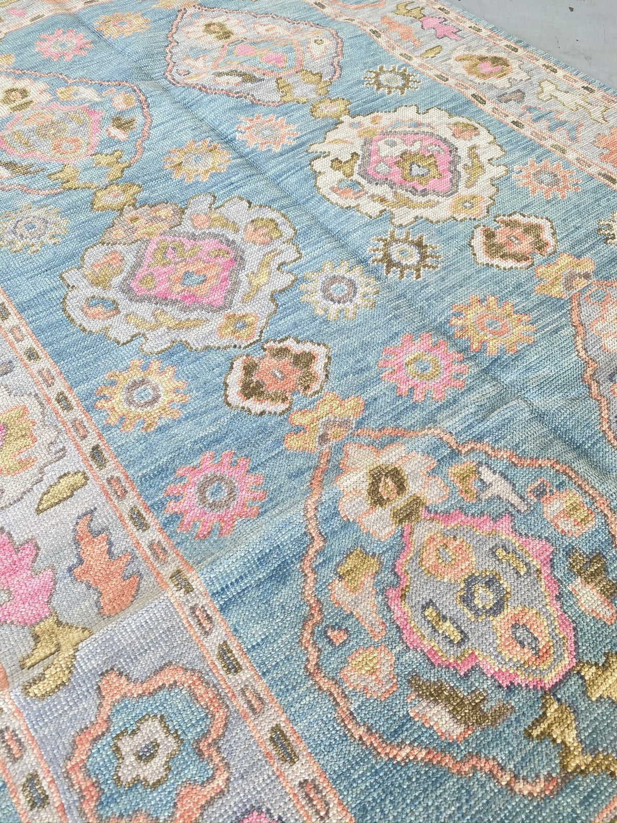 Lawson modern Oushak rug by Milagro Collective