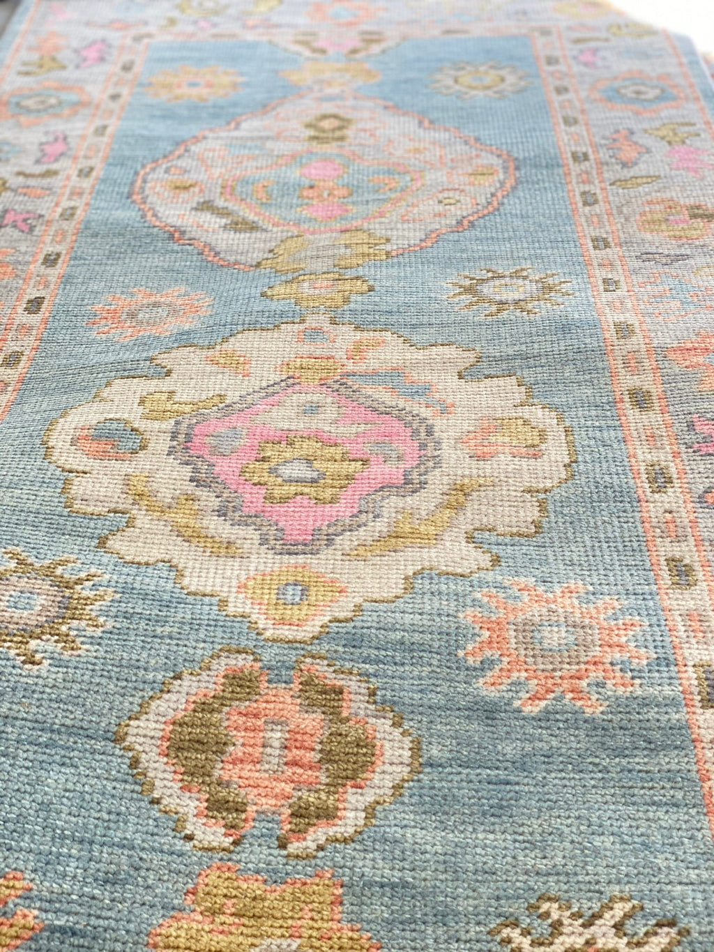 Lawson modern Oushak rug by Milagro Collective