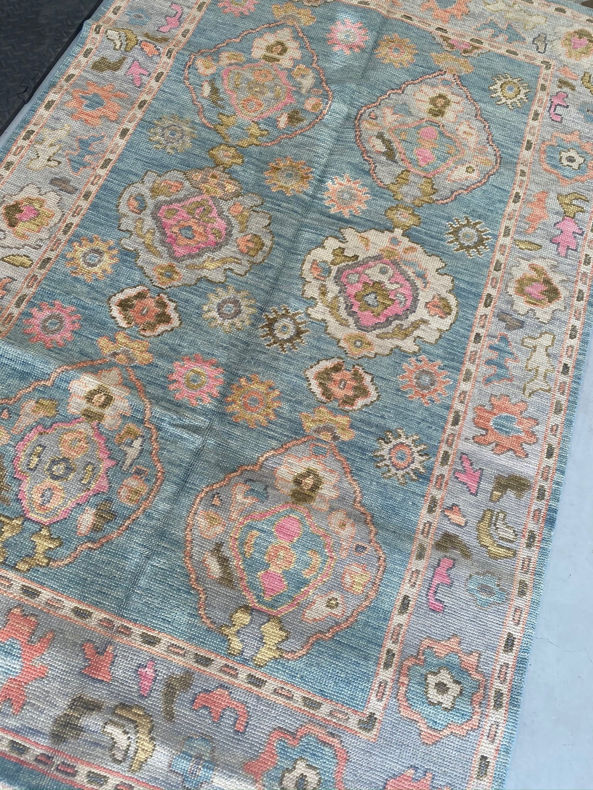 Lawson modern Oushak rug by Milagro Collective