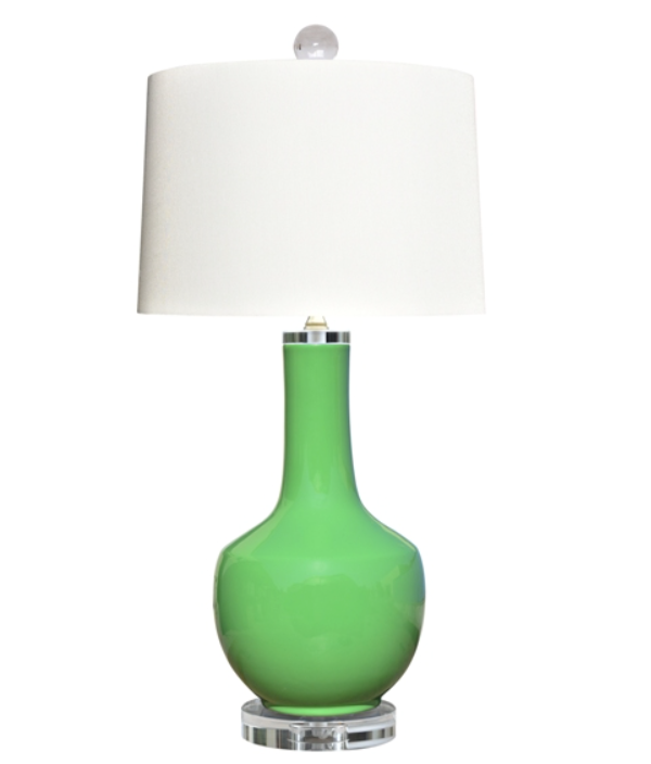SCOTTIE TABLE LAMP - BERRY GREEN