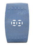 GARDEN STOOL - BLUE FISHSCALE