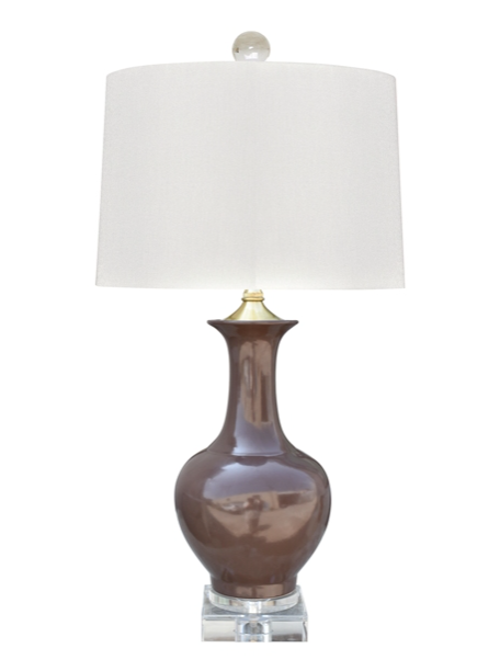 LOTTIE LAMP - BROWN