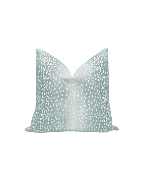 ANTELOPE LINEN PRINT // SPA BLUE
