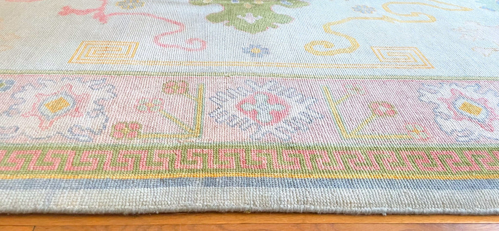 Hennessey modern Oushak rug by Milagro Collective