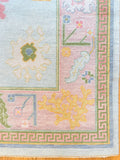 Hennessey modern Oushak rug by Milagro Collective