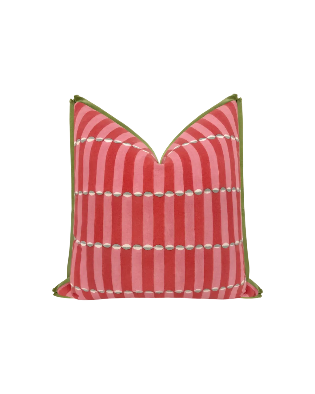 LUNA HAND BLOCK PRINT // PINK & RED | MOLLY MAHON