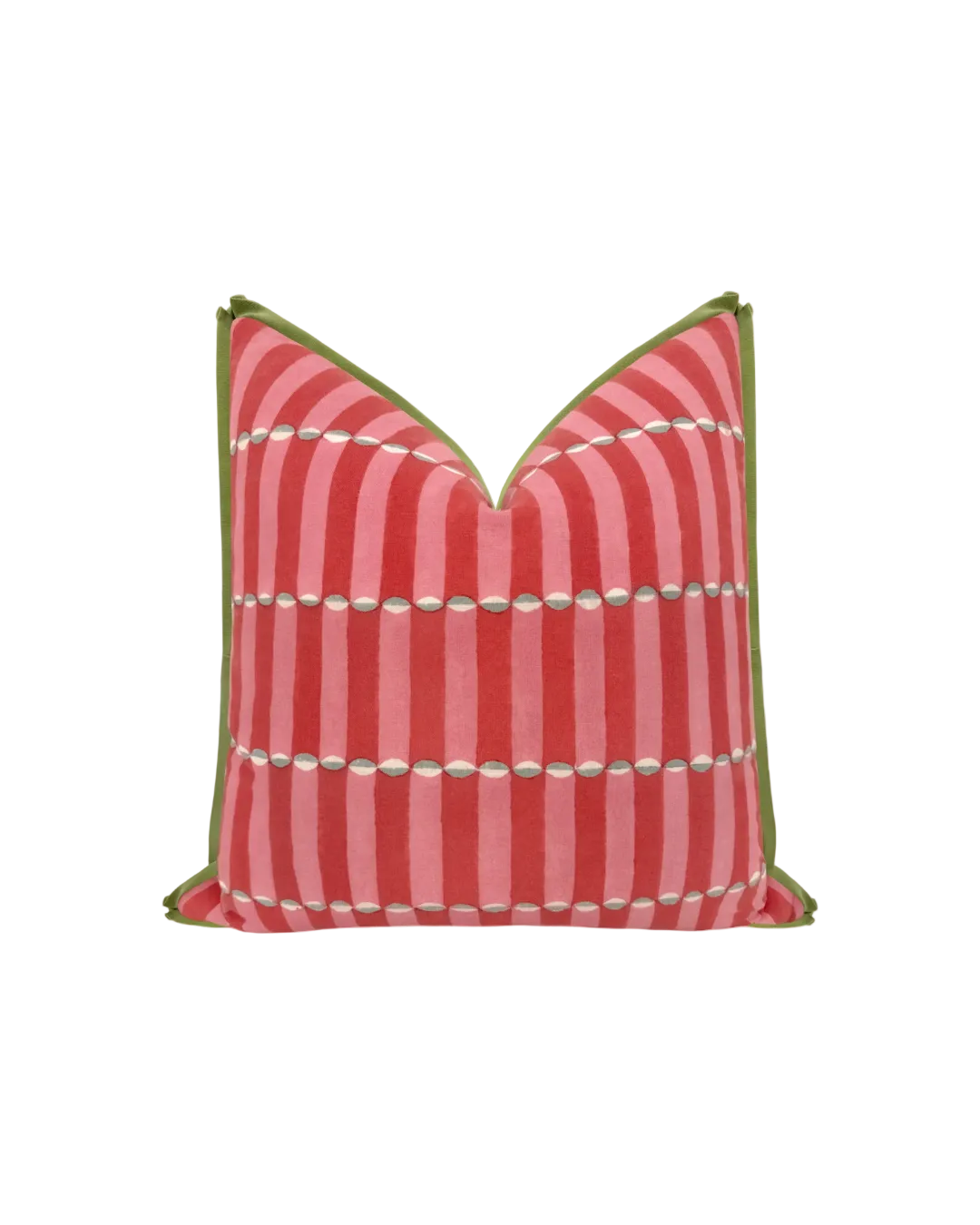 LUNA HAND BLOCK PRINT // PINK & RED | MOLLY MAHON