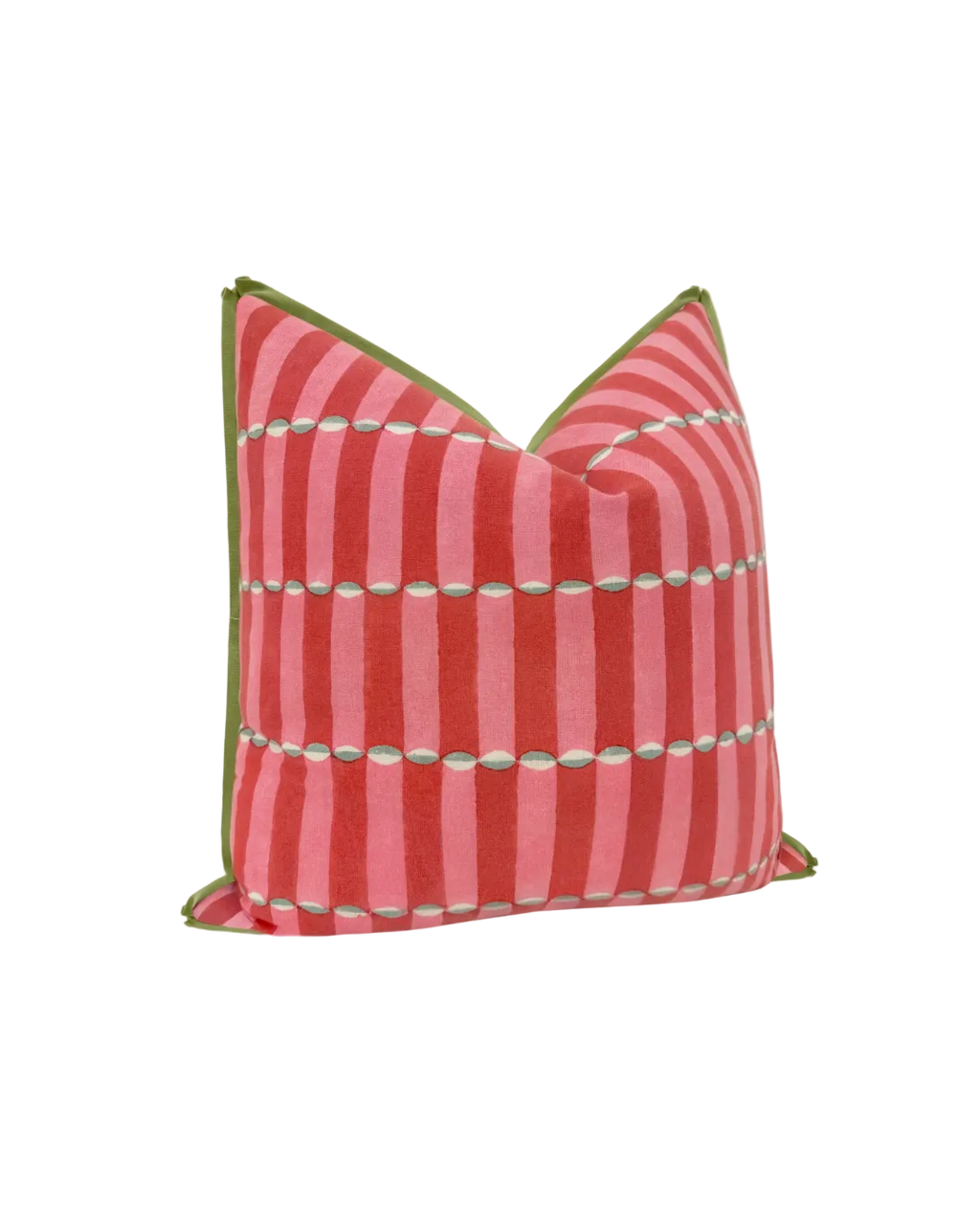 LUNA HAND BLOCK PRINT // PINK & RED | MOLLY MAHON